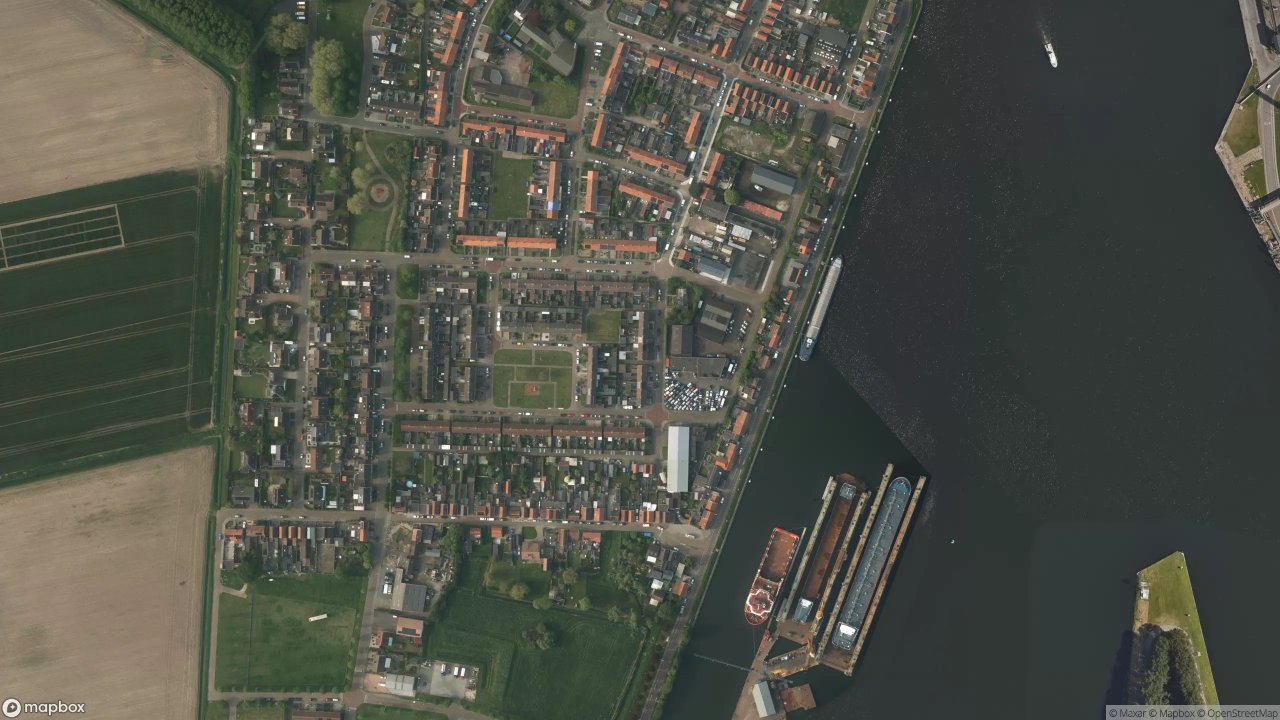 Satellietfoto 4541AG Sluiskil