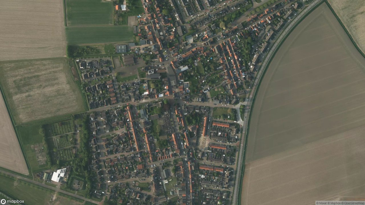 Satellietfoto 4542AM Hoek