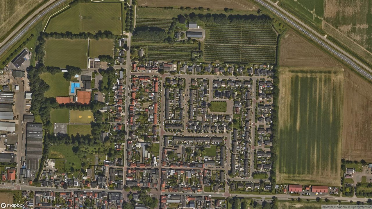 Satellietfoto 4543AM Zaamslag