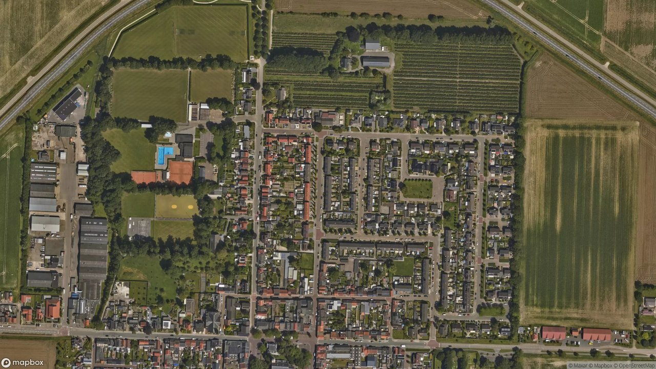 Satellietfoto 4543AS Zaamslag