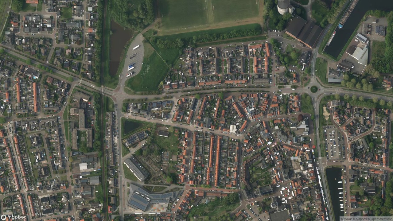 Satellietfoto 4551AN Sas van Gent