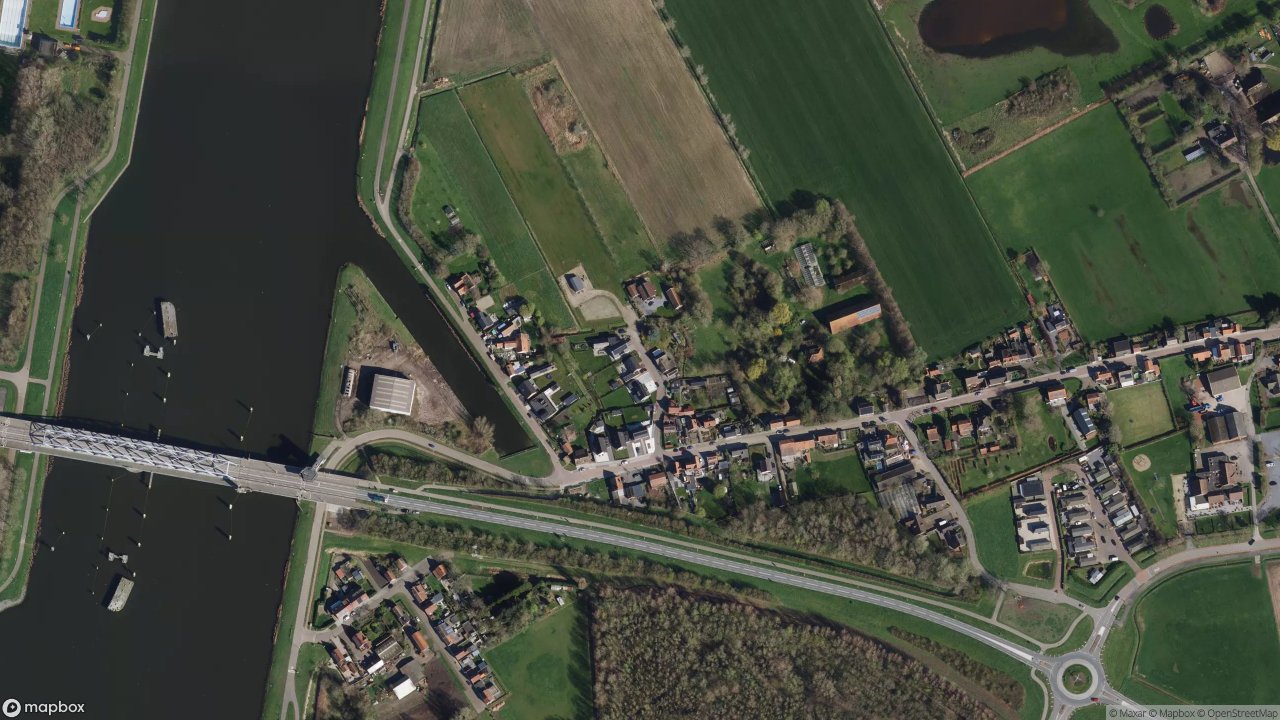 Satellietfoto 4554AD Westdorpe