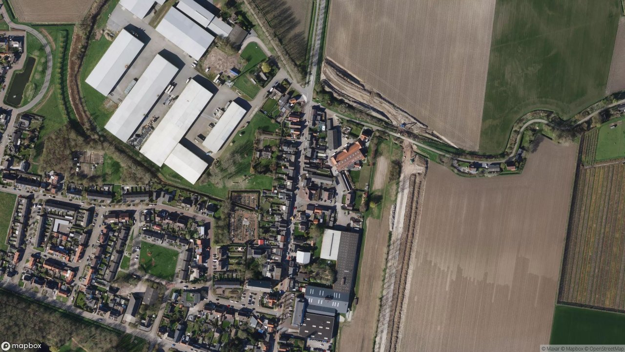 Satellietfoto 4581AD Vogelwaarde