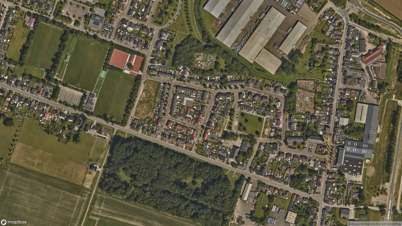 Satellietfoto 4581AN Vogelwaarde