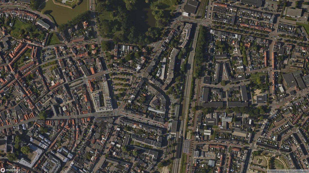 Satellietfoto 4611BZ Bergen op Zoom