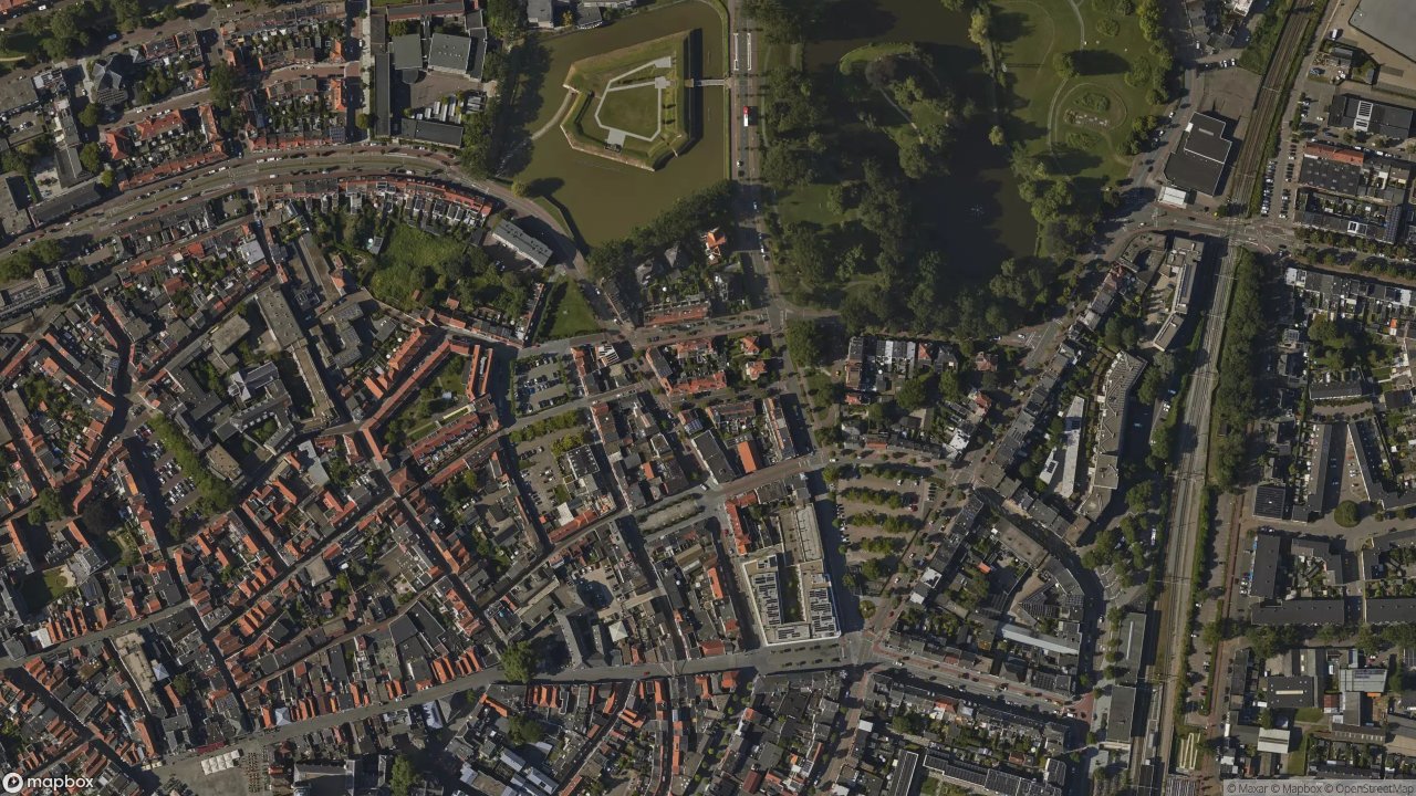 Satellietfoto 4611CS Bergen op Zoom