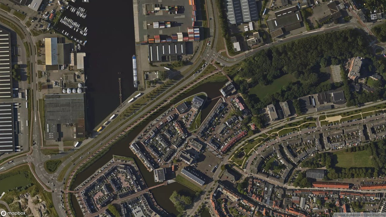 Satellietfoto 4611ES Bergen op Zoom