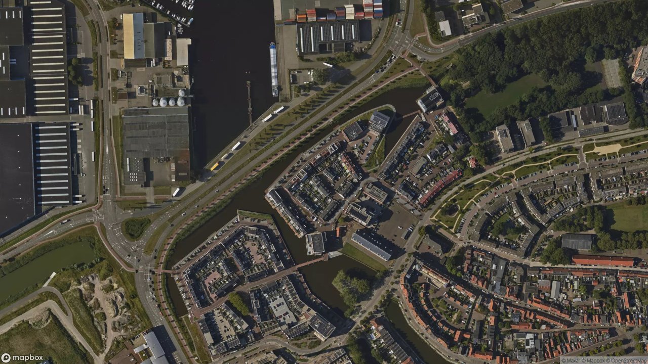 Satellietfoto 4611ET Bergen op Zoom