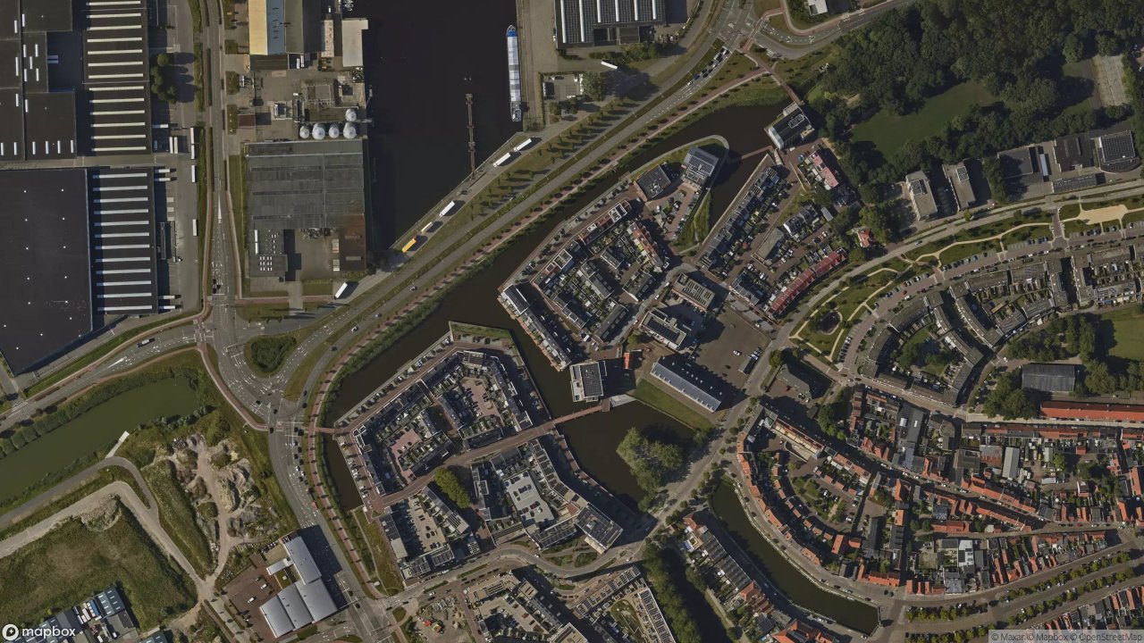 Satellietfoto 4611EV Bergen op Zoom