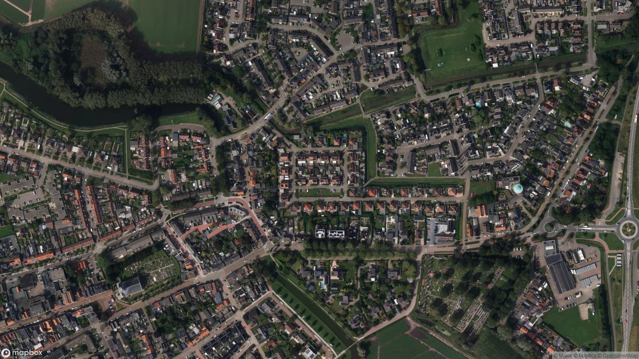 Satellietfoto 4652AR Steenbergen