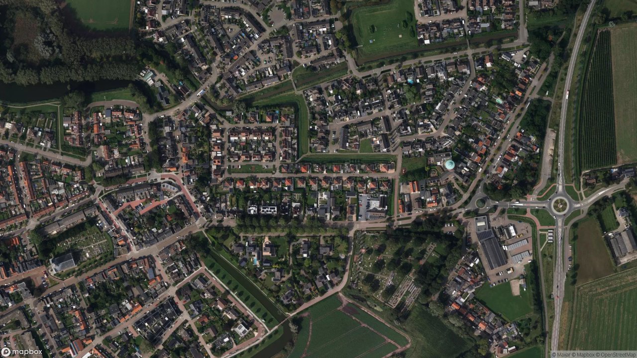 Satellietfoto 4652AT Steenbergen