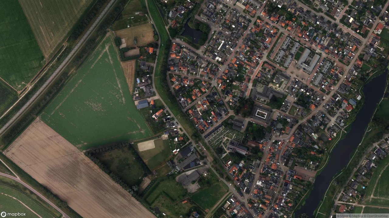 Satellietfoto 4681AA Nieuw-Vossemeer