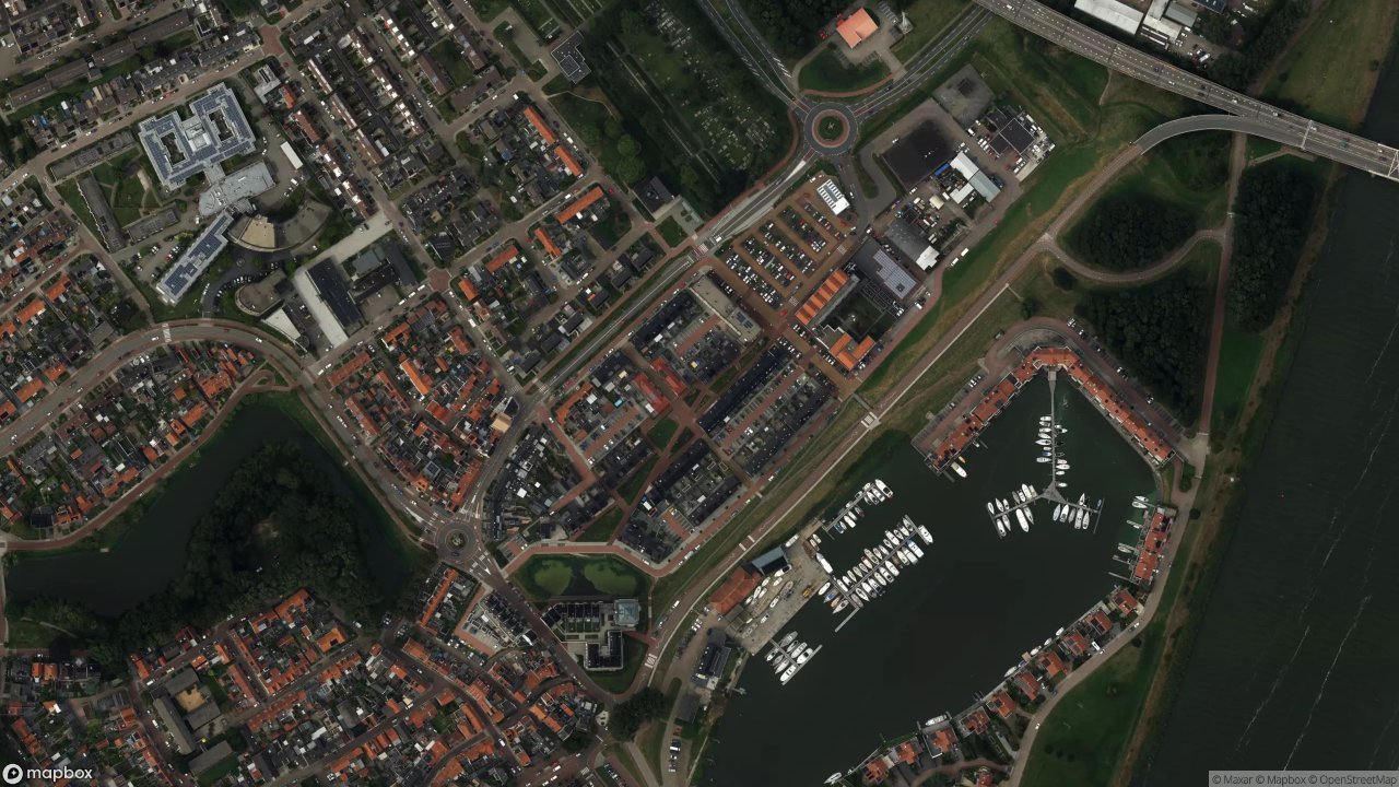 Satellietfoto 4691AE Tholen