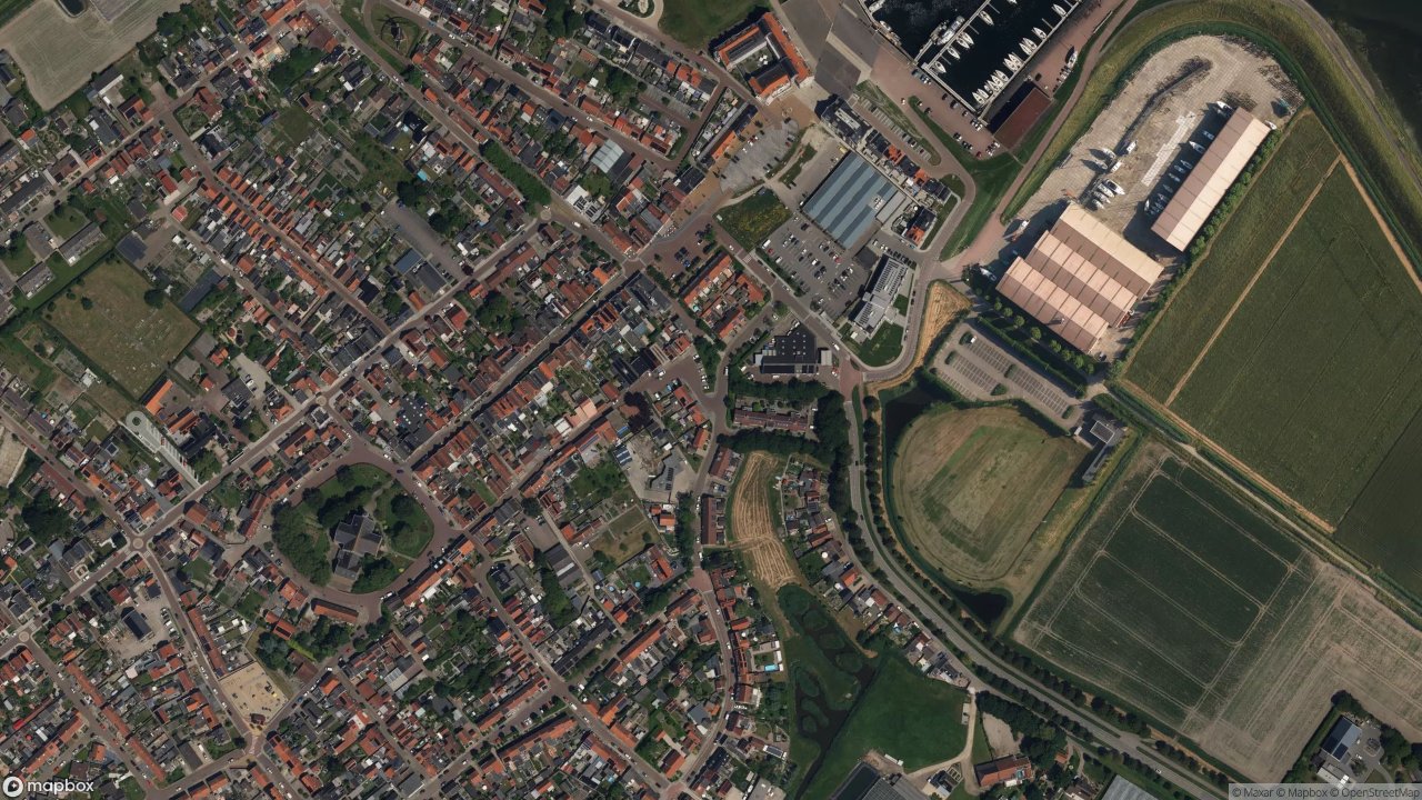 Satellietfoto 4697BD Sint-Annaland
