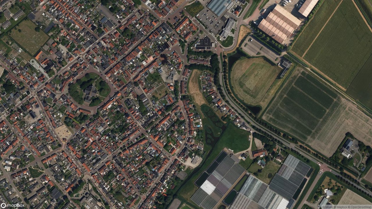 Satellietfoto 4697BE Sint-Annaland