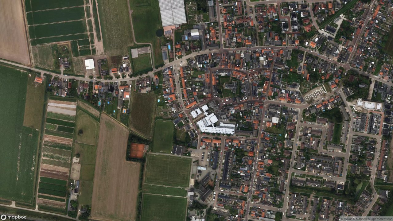 Satellietfoto 4698AL Oud-Vossemeer