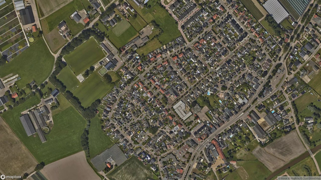 Satellietfoto 4884AB Wernhout