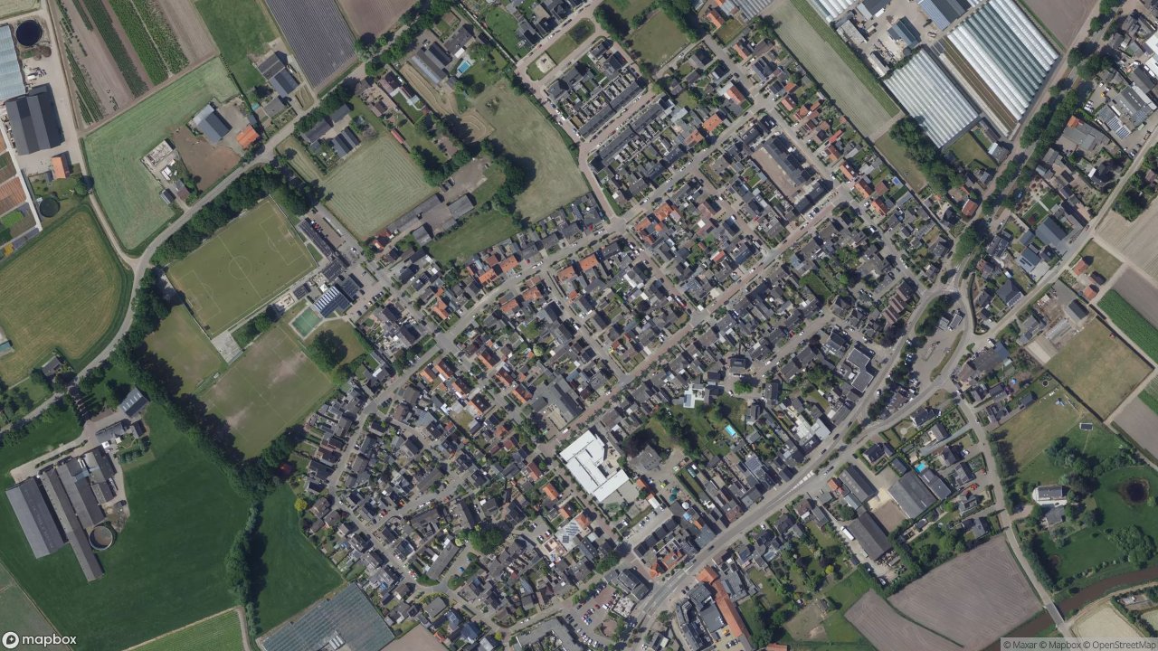 Satellietfoto 4884AE Wernhout