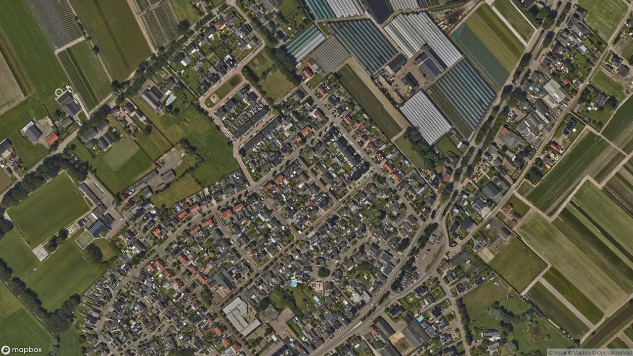 Satellietfoto 4884AH Wernhout