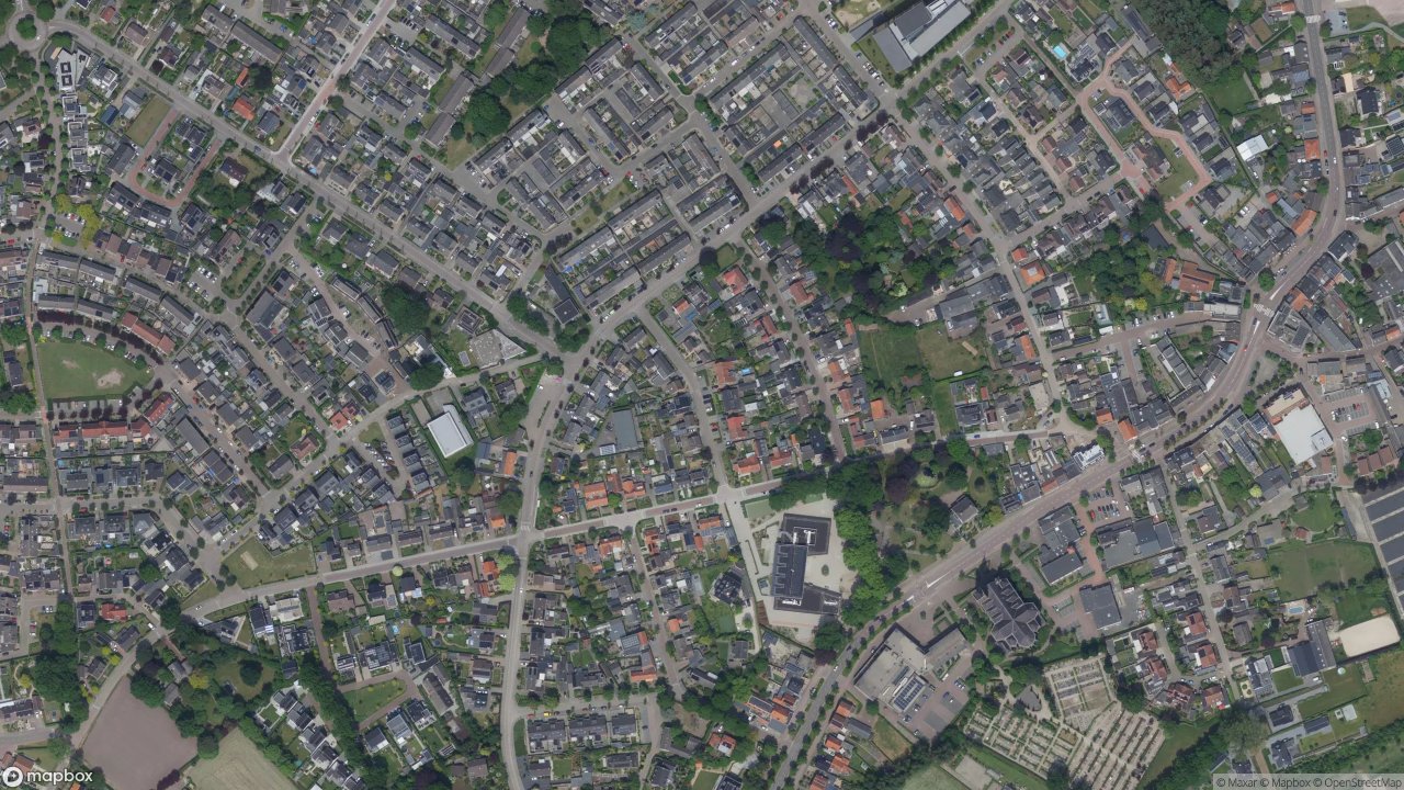 Satellietfoto 4891AM Rijsbergen