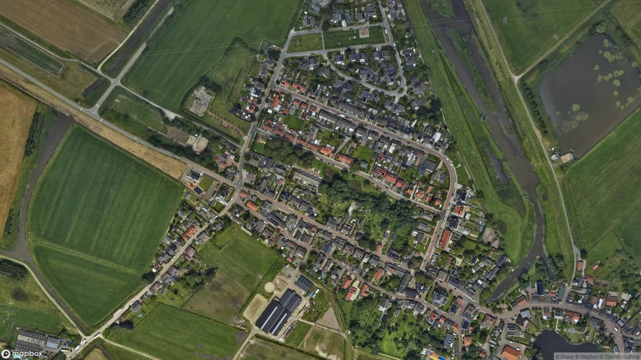 Satellietfoto 4927AL Hooge Zwaluwe