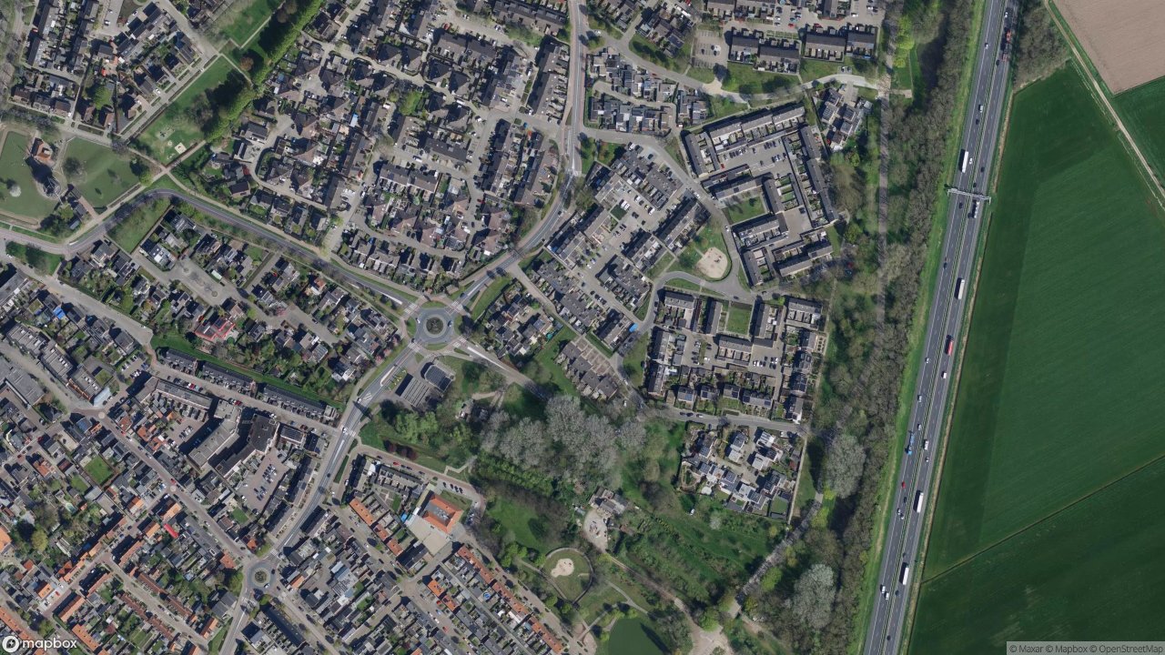 Satellietfoto 4941KA Raamsdonksveer