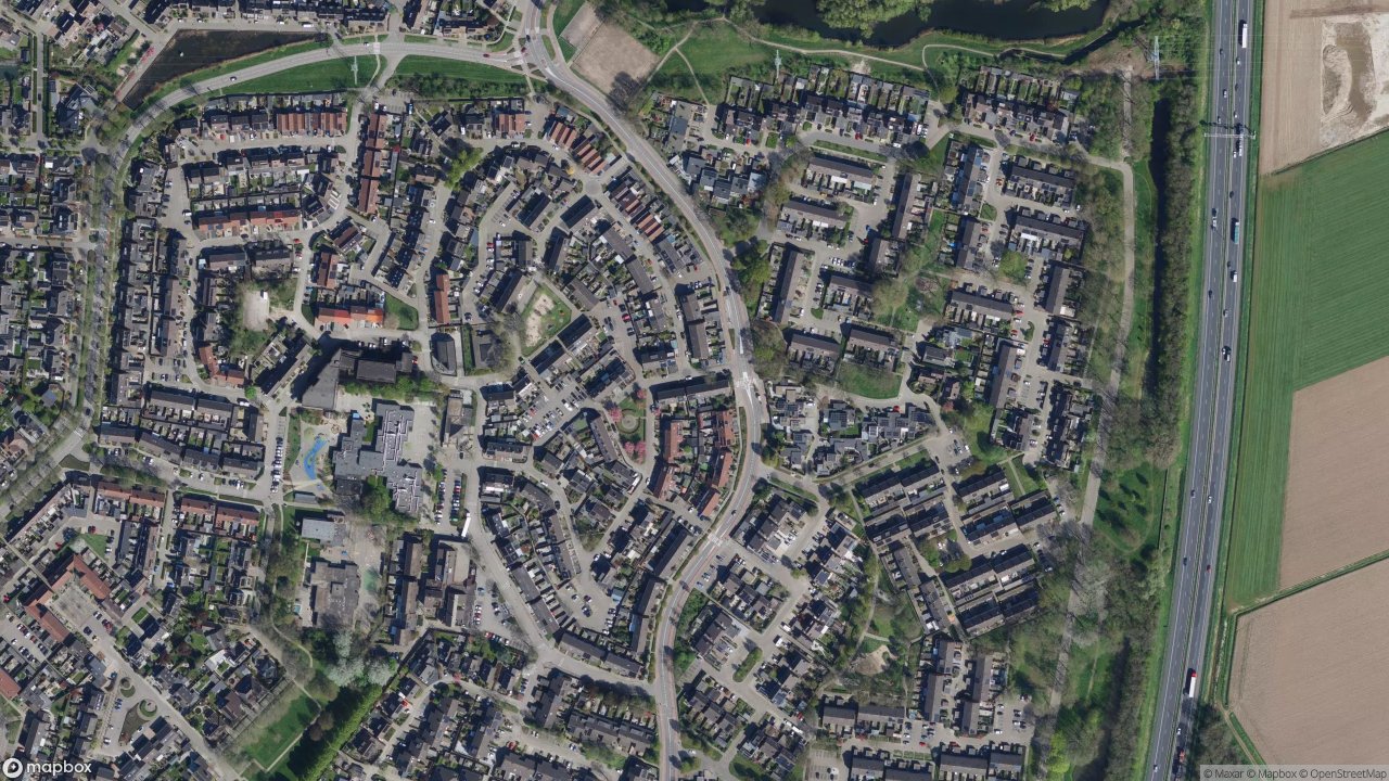 Satellietfoto 4942AM Raamsdonksveer