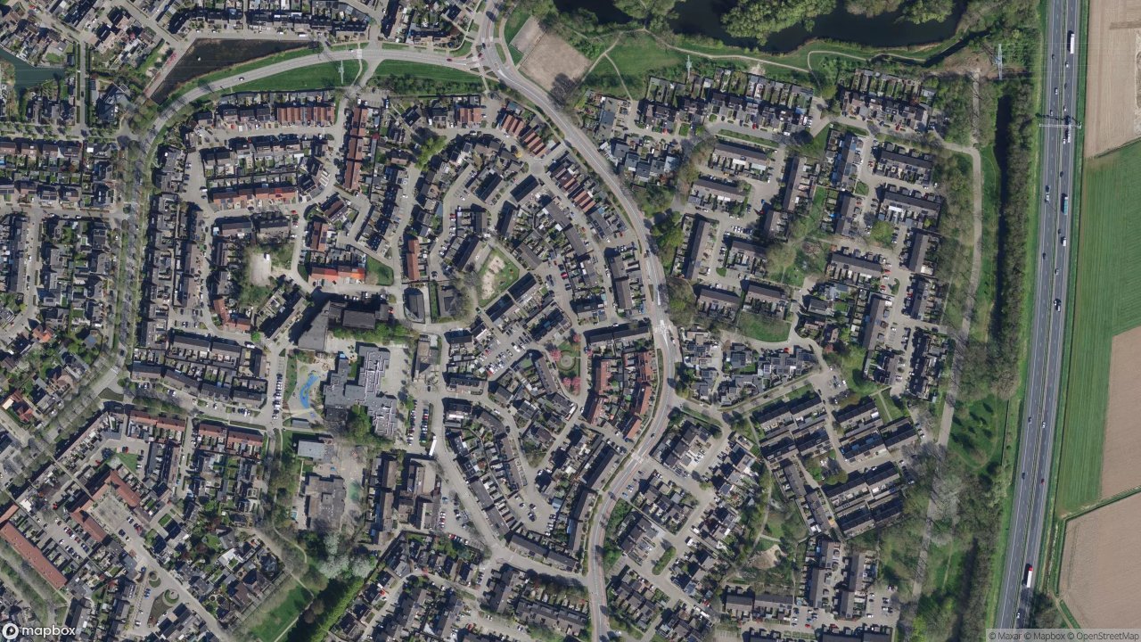 Satellietfoto 4942AN Raamsdonksveer