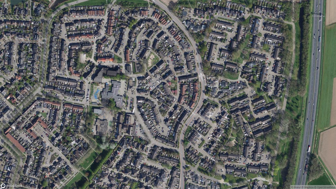 Satellietfoto 4942AP Raamsdonksveer