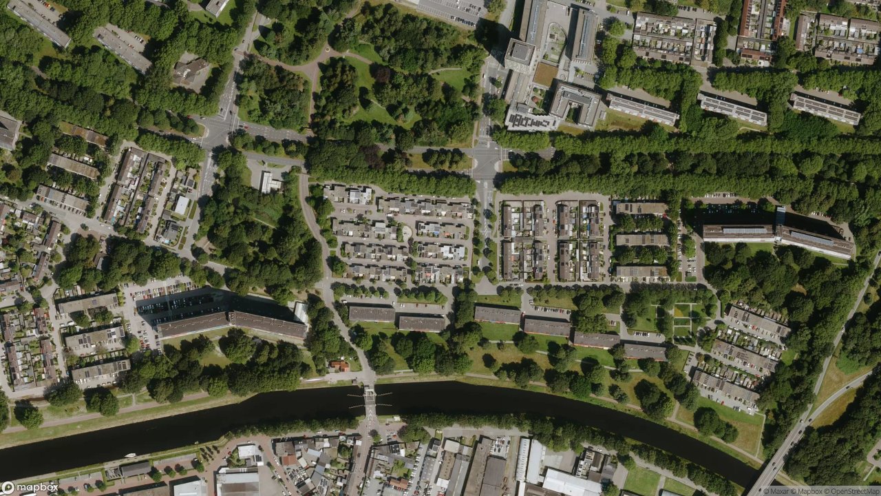 Satellietfoto 5011AD Tilburg