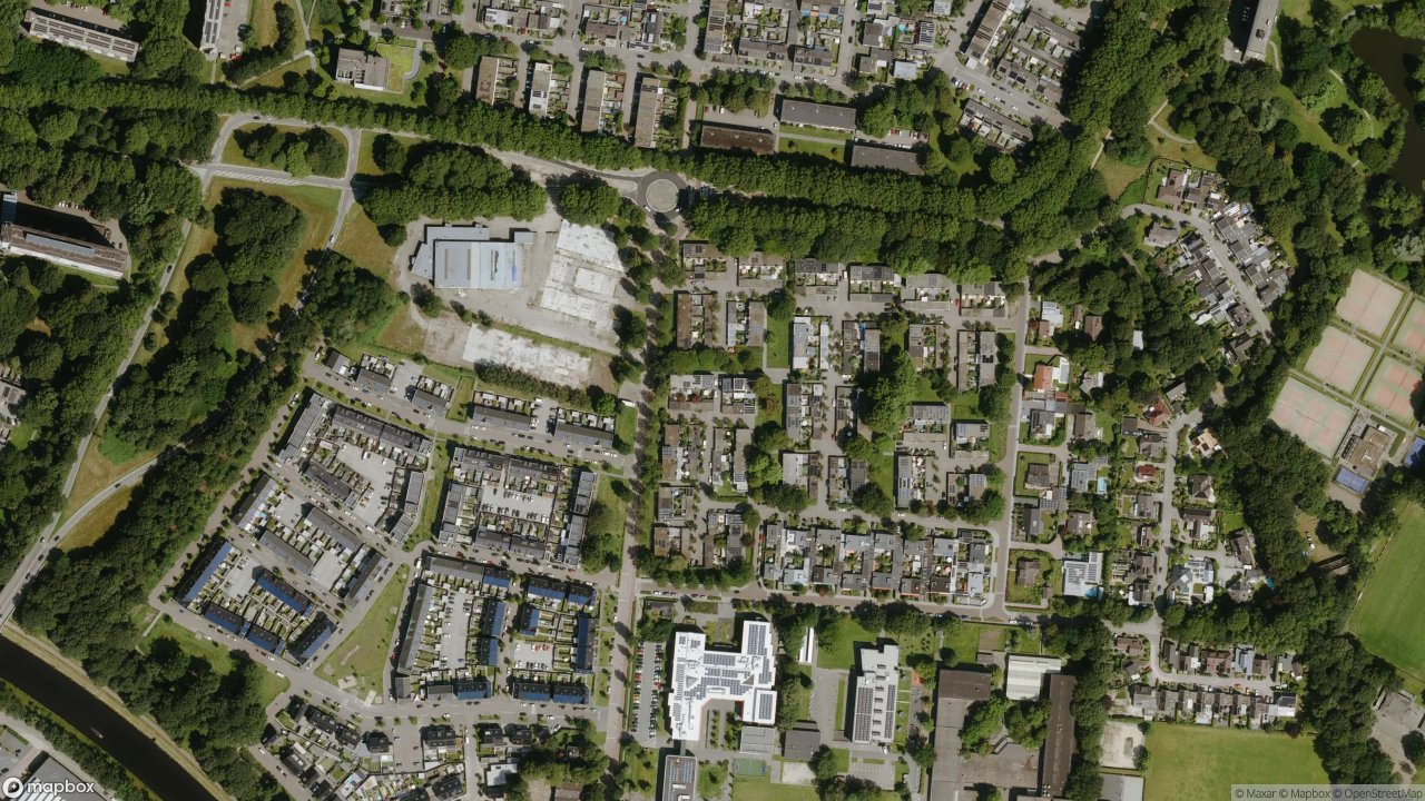 Satellietfoto 5012AD Tilburg