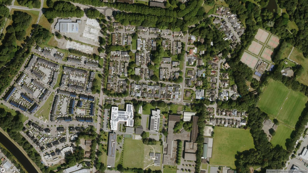 Satellietfoto 5012AL Tilburg