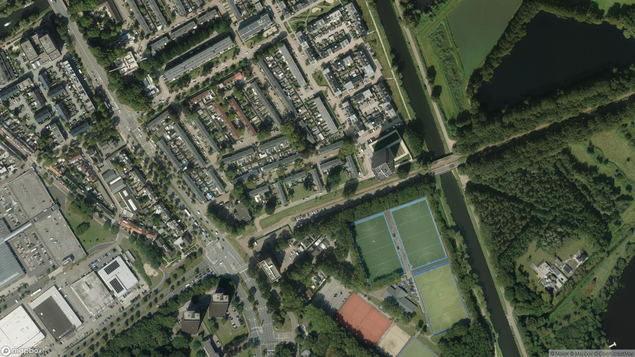 Satellietfoto 5018AD Tilburg