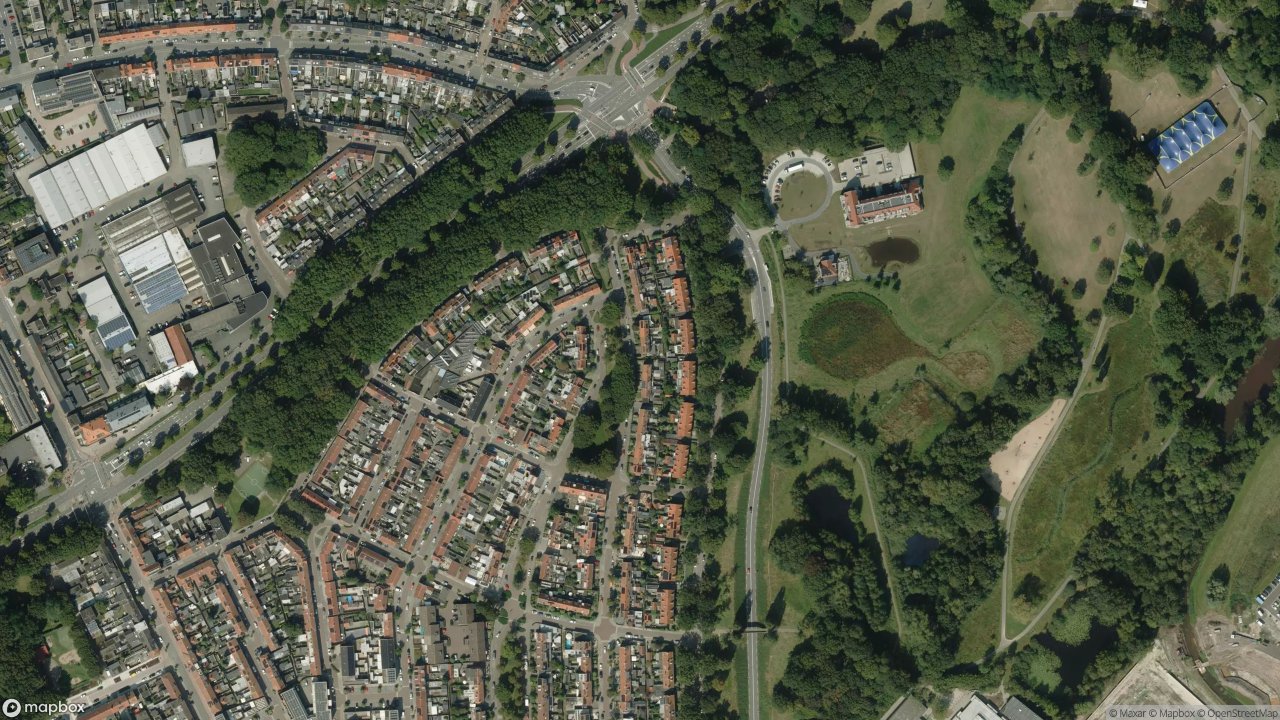 Satellietfoto 5022AE Tilburg