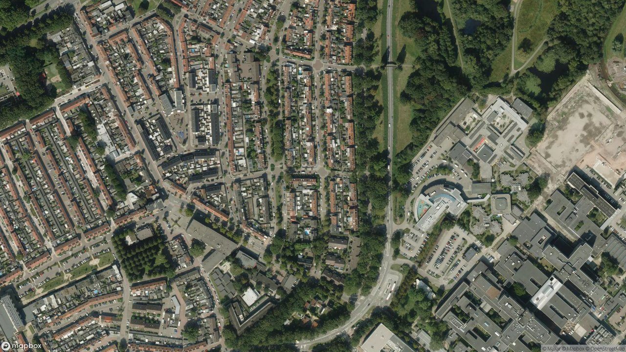 Satellietfoto 5022AM Tilburg