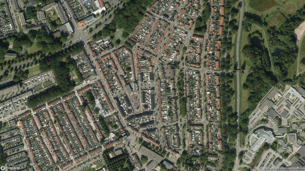 Satellietfoto 5022BG Tilburg