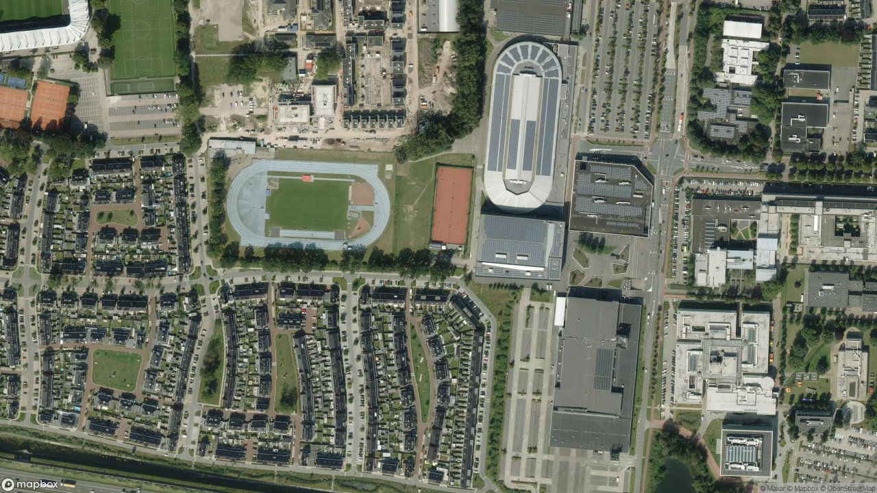 Satellietfoto 5022DB Tilburg