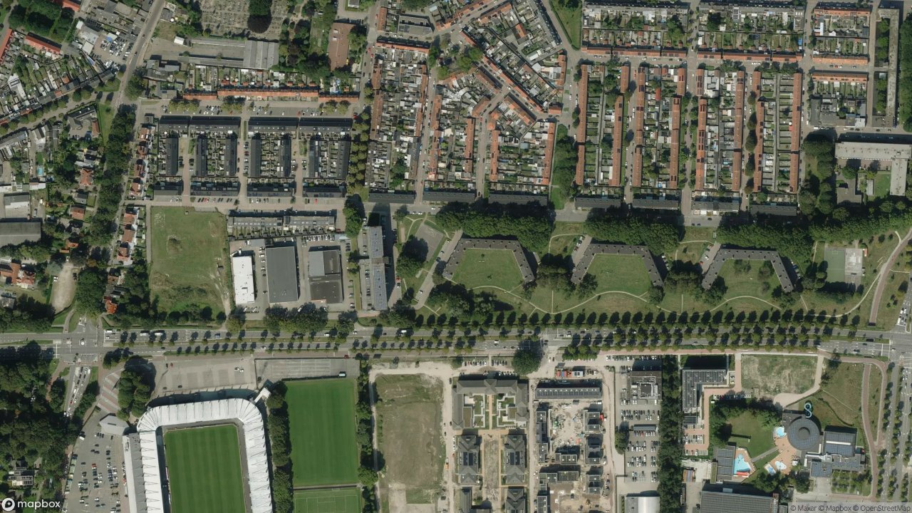 Satellietfoto 5025AL Tilburg