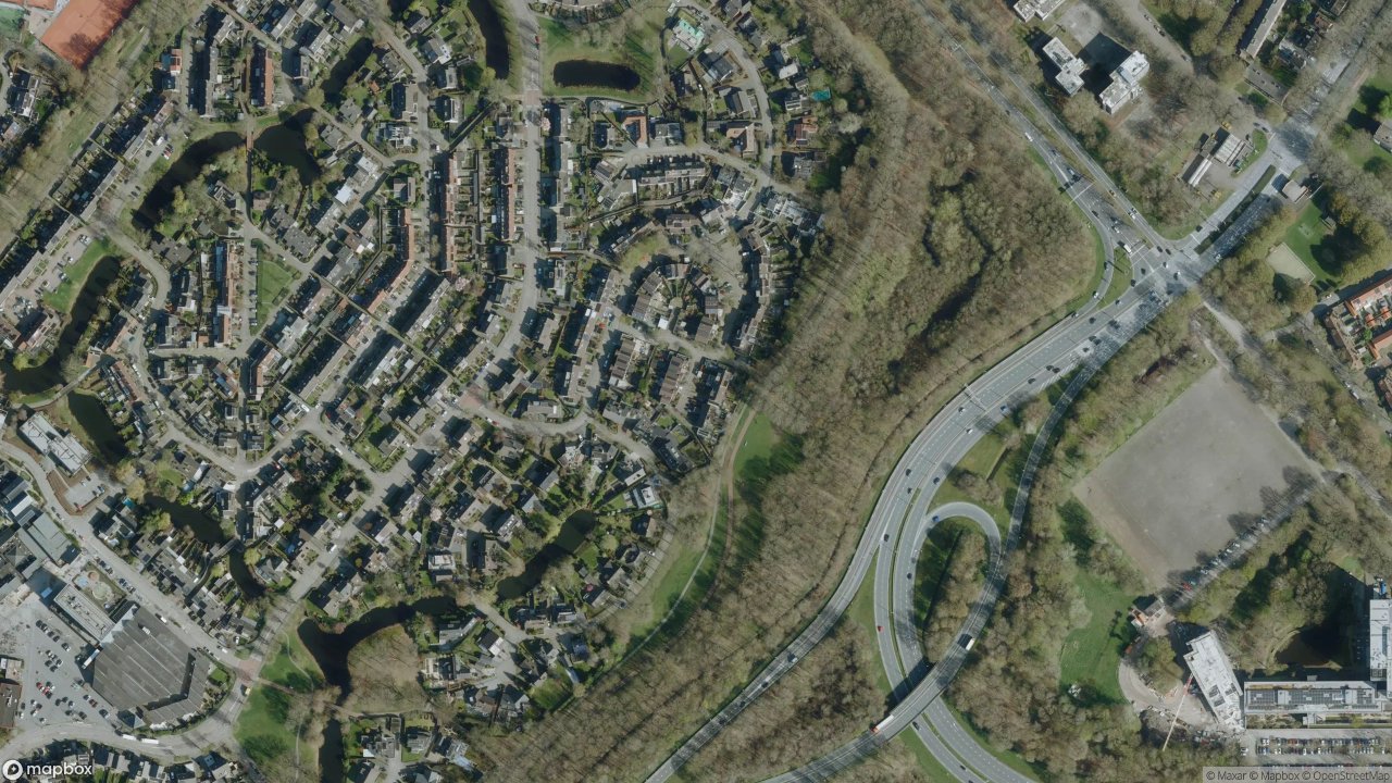 Satellietfoto 5032ES Tilburg