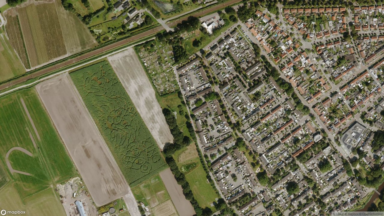 Satellietfoto 5061SB Oisterwijk