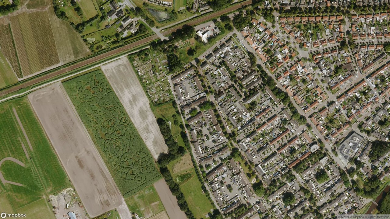 Satellietfoto 5061SJ Oisterwijk