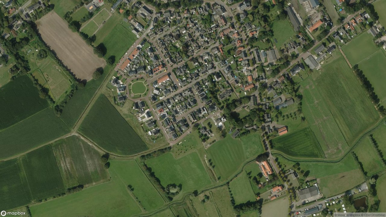 Satellietfoto 5084GG Biest-Houtakker