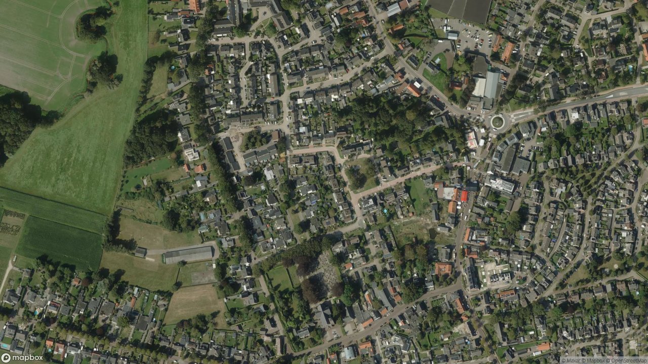 Satellietfoto 5091AE Oost West en Middelbeers