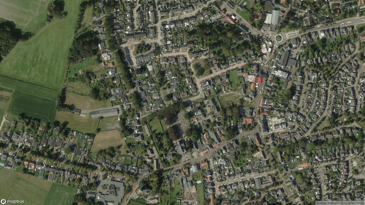 Satellietfoto 5091AH Oost West en Middelbeers