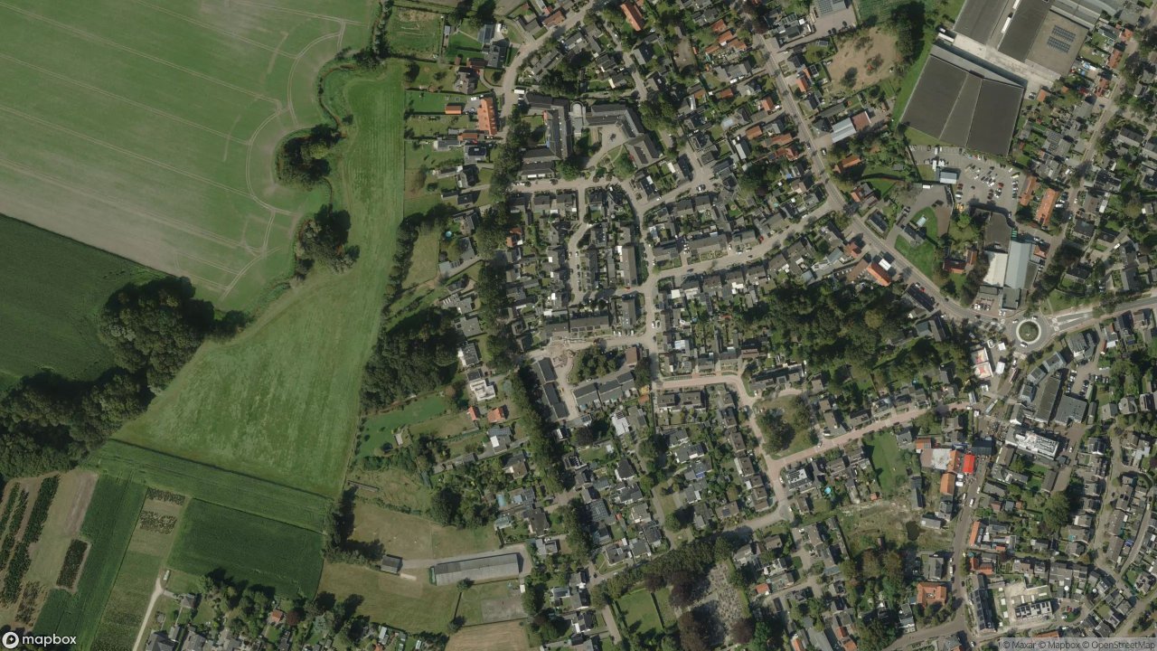 Satellietfoto 5091AK Oost West en Middelbeers