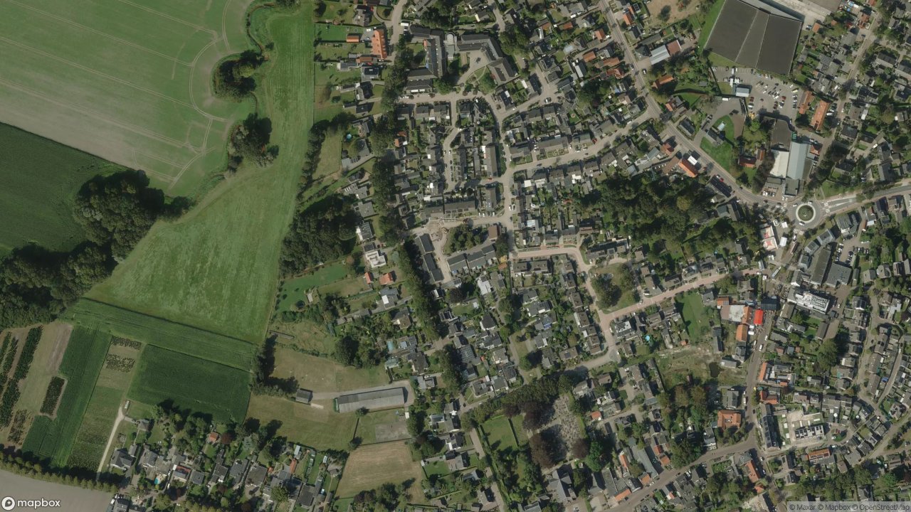 Satellietfoto 5091AL Oost West en Middelbeers