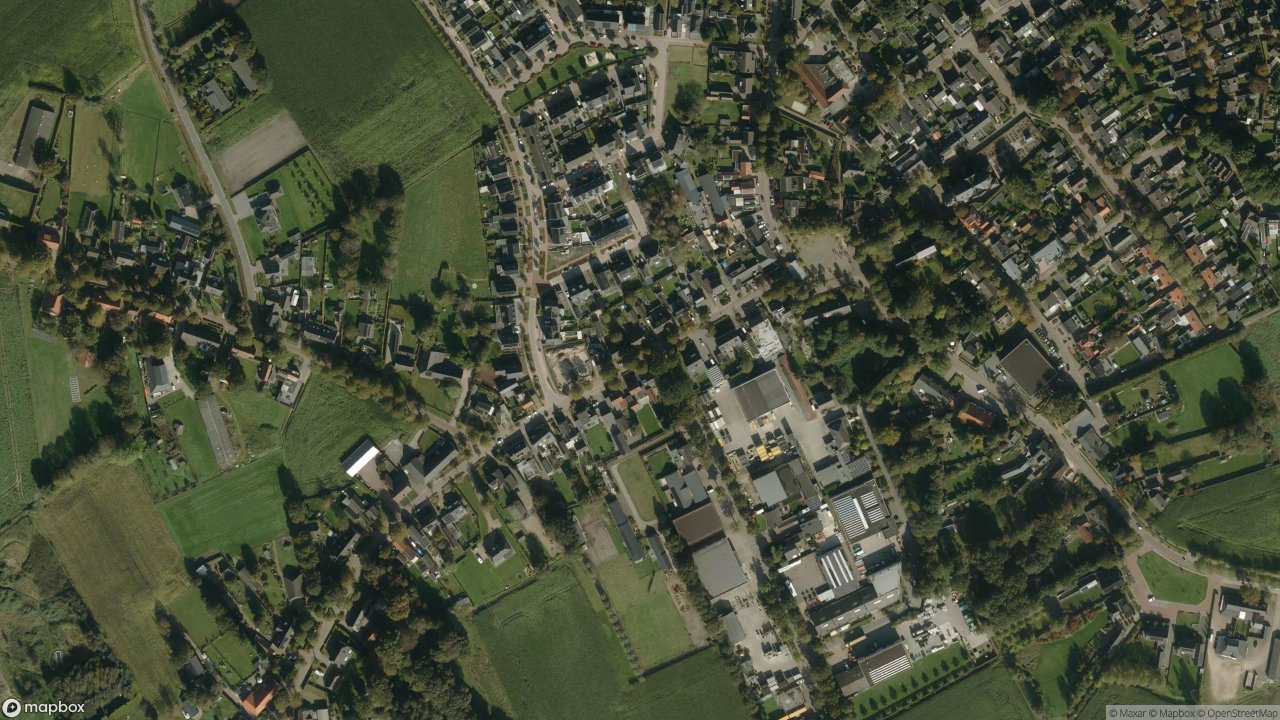 Satellietfoto 5095AE Hooge Mierde