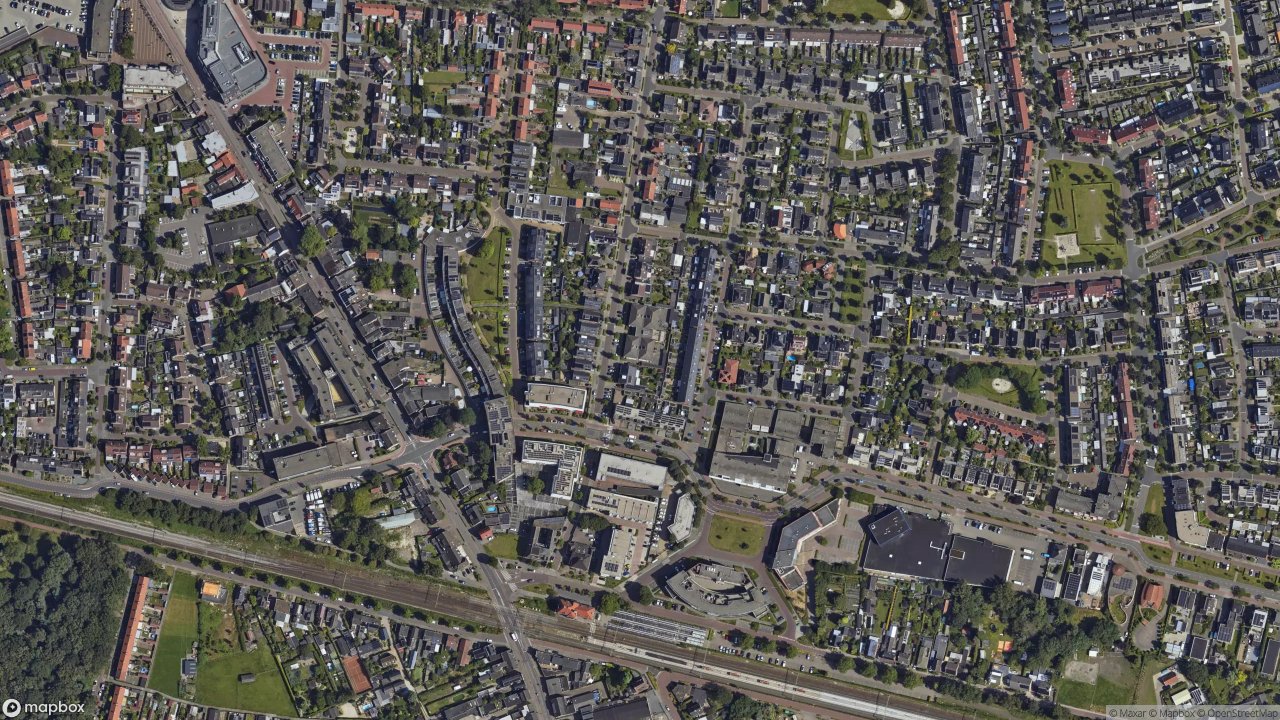 Satellietfoto 5121ZG Rijen