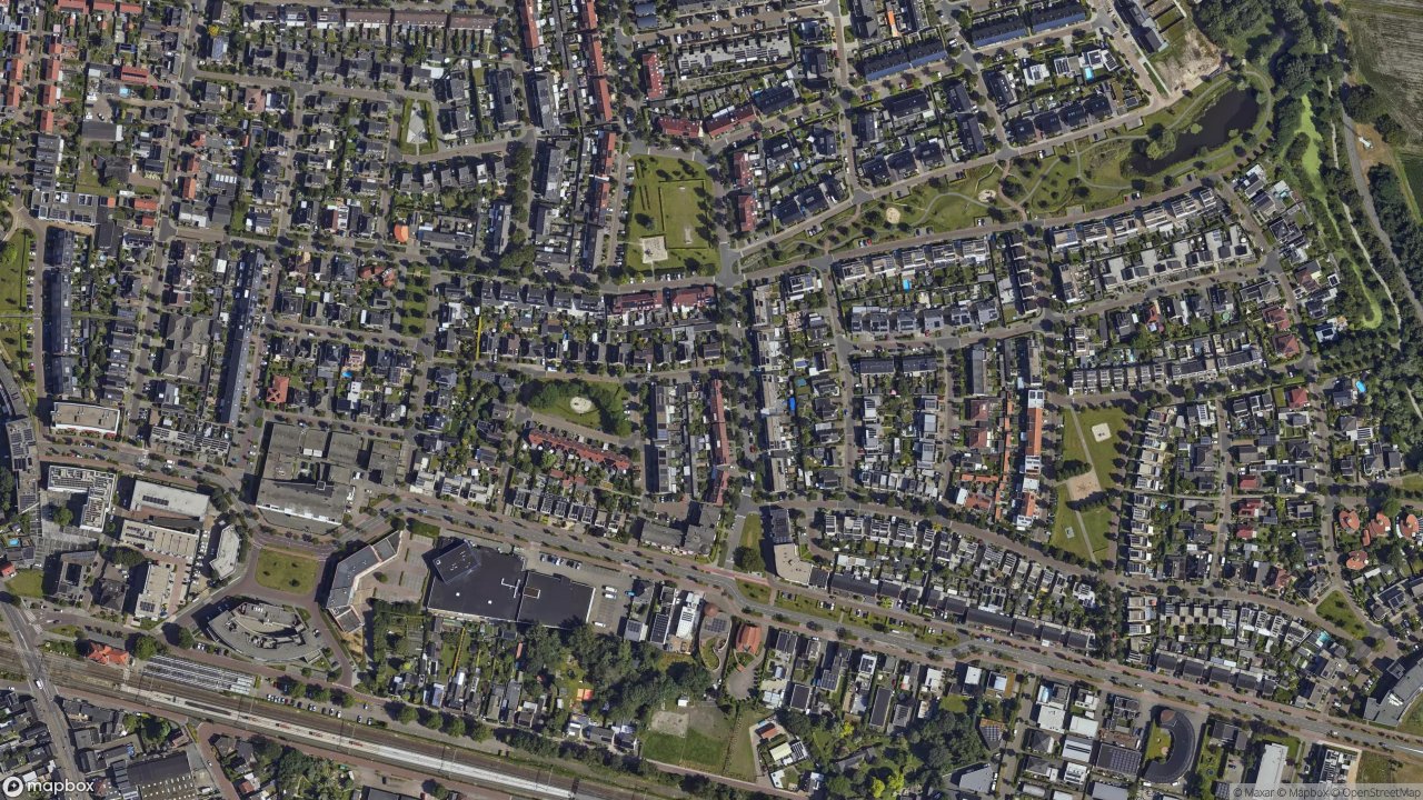 Satellietfoto 5122BL Rijen