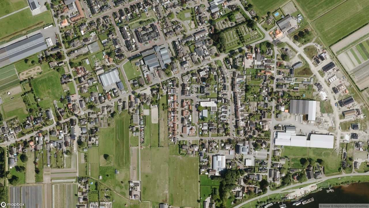 Satellietfoto 5317JL Nederhemert